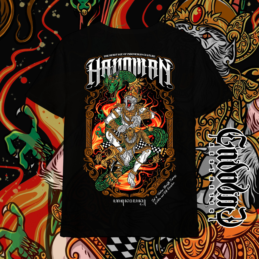 Kaos HANOMAN | The Heritage Of Indonesian Culture
