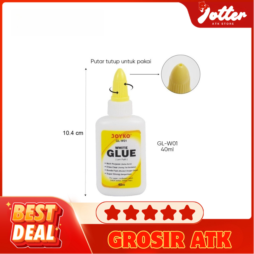 

LEM GLUE JOYKO GL-W01 | Jotter Grosir ATK