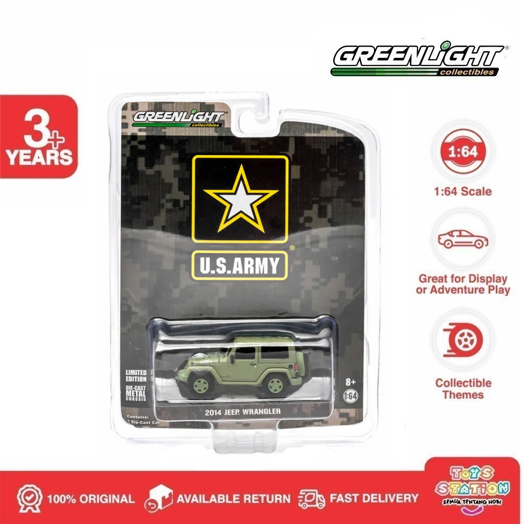 Greenlight U.S Army 2014 Jeep Wrangler