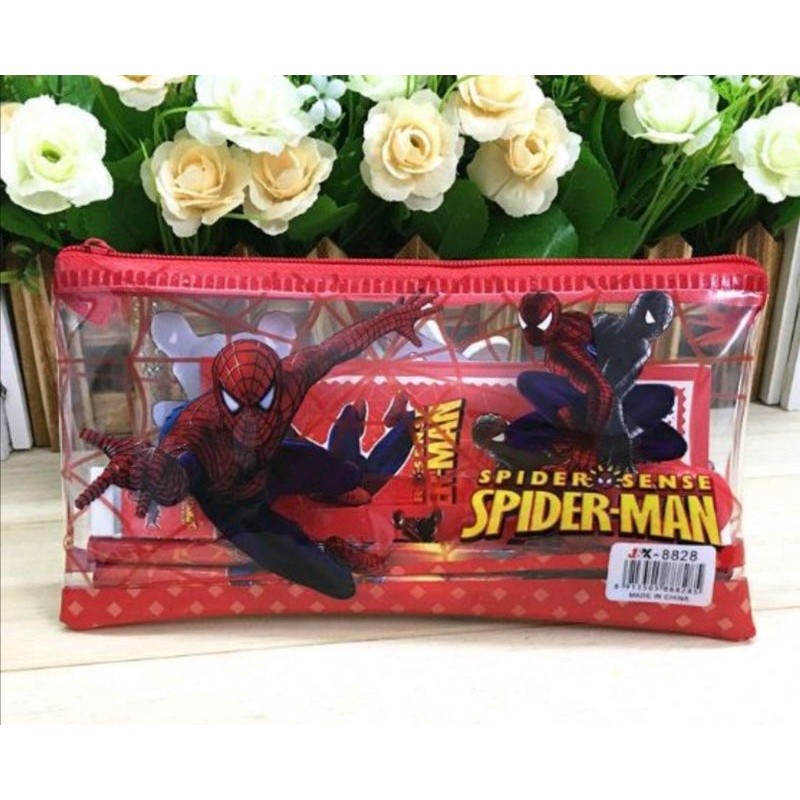 

KSM Set stationery tempat alat tulis 6 in 1 tempat pencil lengkap isi