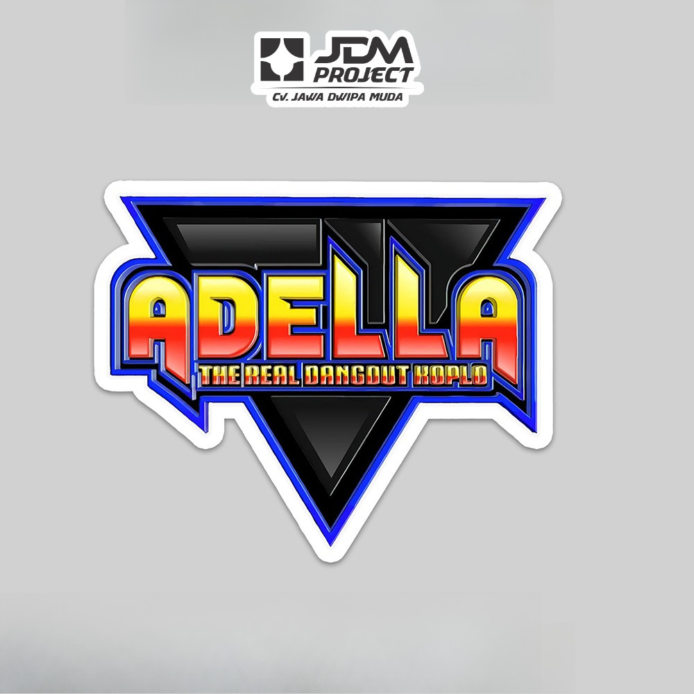 

JDM Project - Stiker Om Adella The Real Dangdut Koplo Sticker Bahan Vinyl Anti Air
