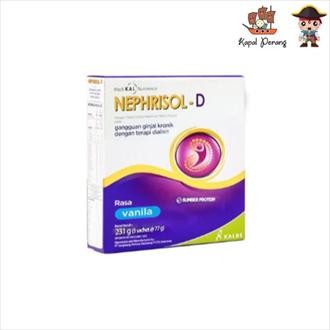 

Promo[Best Seller] Nephrisol D Vanila 210 gram - DEWASA