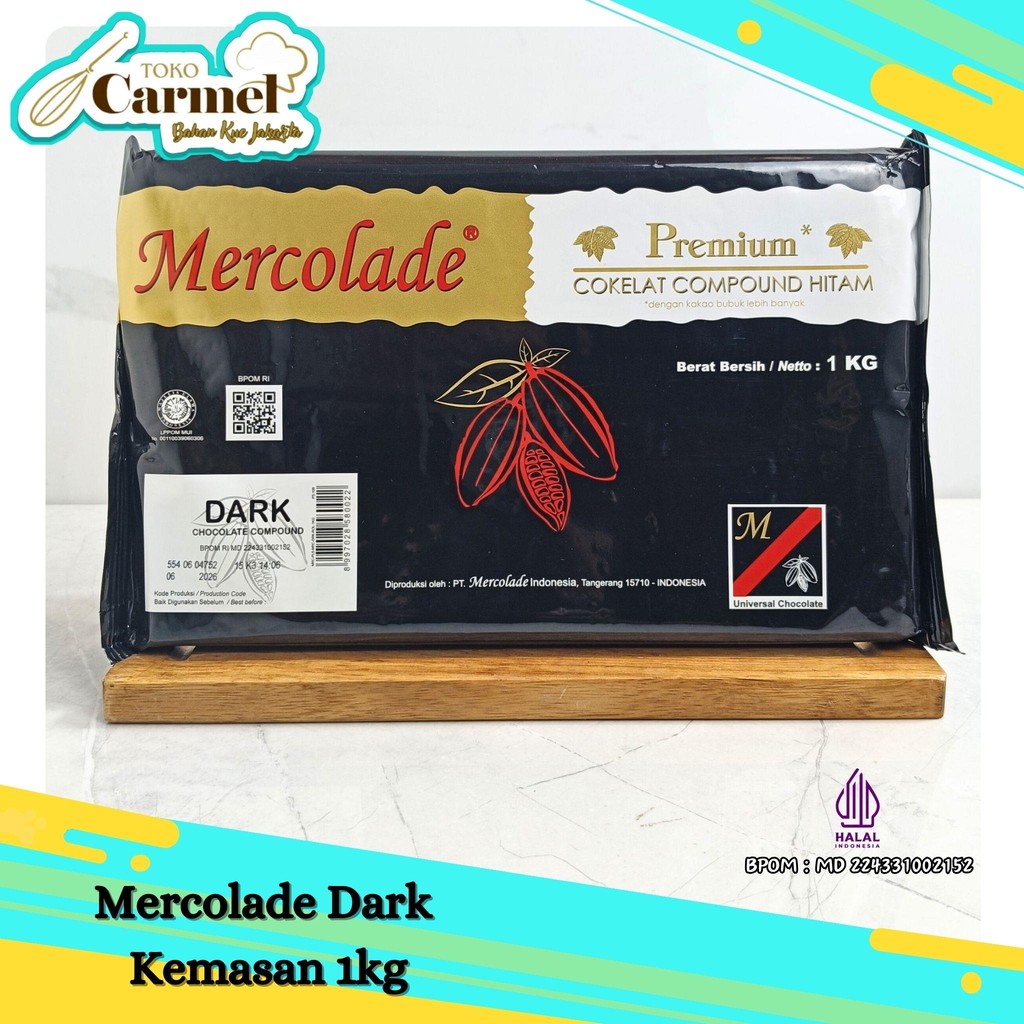 

Mercolade Rainbow 1kg / Coklat Compound warna warni / Coklat batang