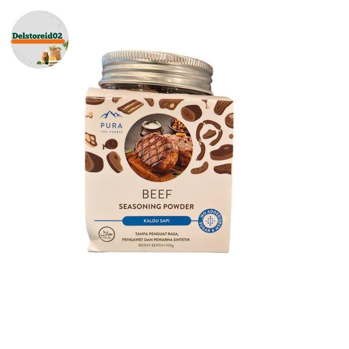 

Pura the purest beef seasoning powder (kaldu sapi) 100 gram