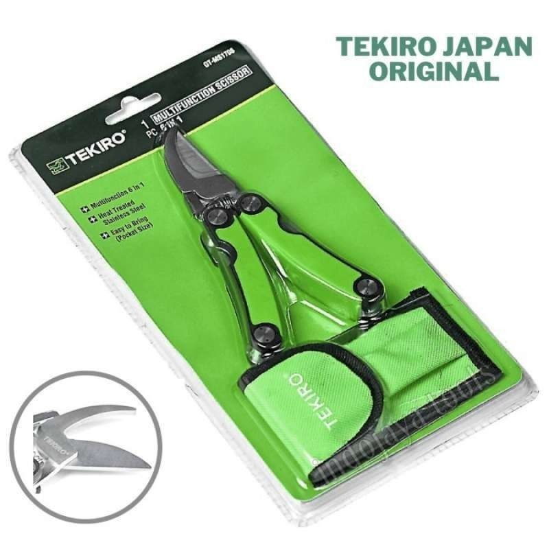 

TEKIRO GUNTING LIPAT 6 IN 1 / GUNTING LIPAT MULTIFUNGSI 6IN1