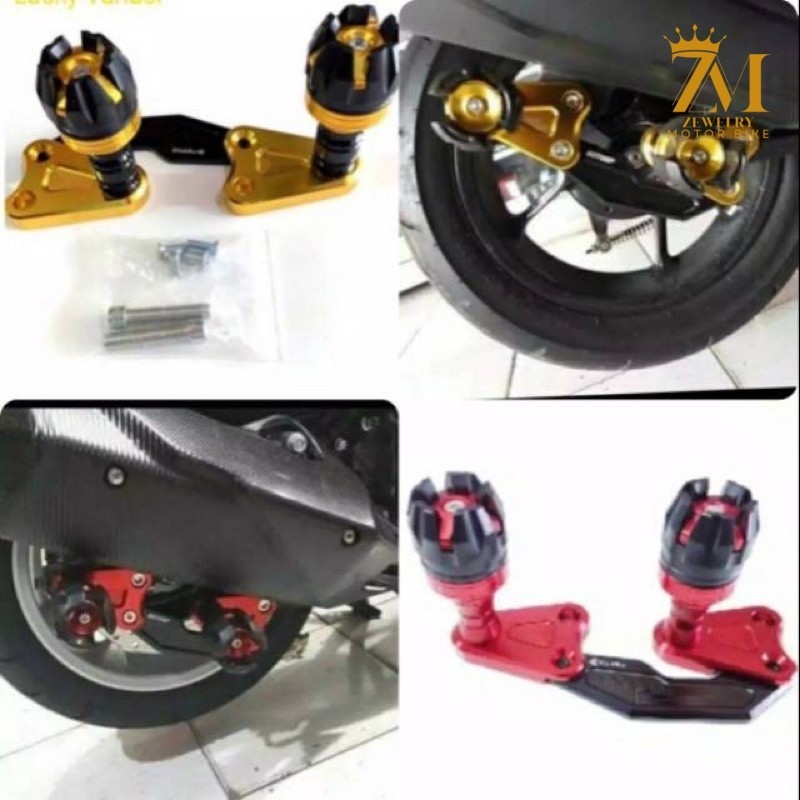 [ZM] JALU KNALPOT NMAX | PELINDUNG KNALPOT NMAX 2020 | AEROX LEXI FRAME SLIDER NMAX