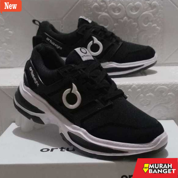 sepatu sneakers wanita original SEPATU SEKOLAH HITAM PUTIH HITAM POLOS SEPATU SNEAKERS ANAK DAN REMA