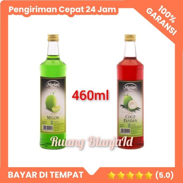 

Sirup Marjan boudoin 460ml / Marjan coco panda 460ml / marjan melon 460ml