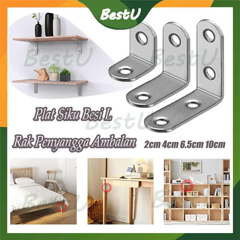 Bracket Ambalan L/ Hambalan Shelf Bracket Oval/Kotak Bracket Ambalan/Bracket Siku Ambalan L/Siku L L