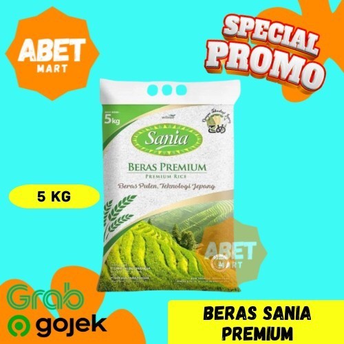 

Sania Beras Premium Kemasan 5Kg - 5 Kg Putih Rice White Nasi Bagus Pak Dus Pcs Karung Zak