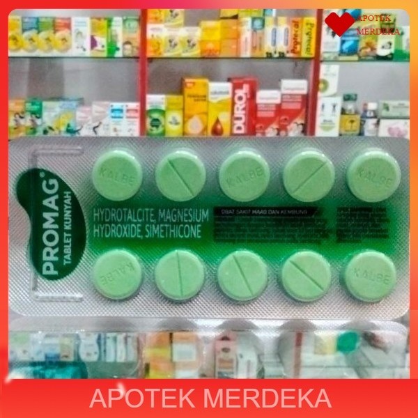 promag tablet Strip / obat asam lambung / maag