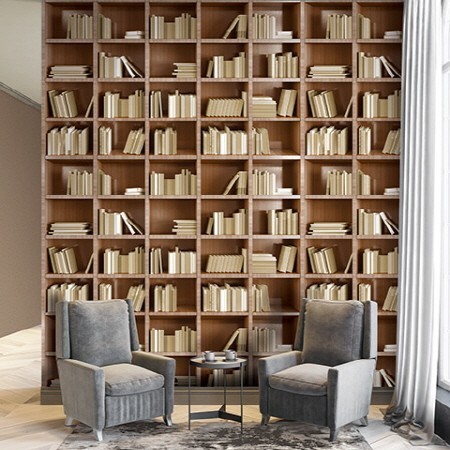 Wallpaper Dinding Urban Modern THE LIBRARY VOL 2-10