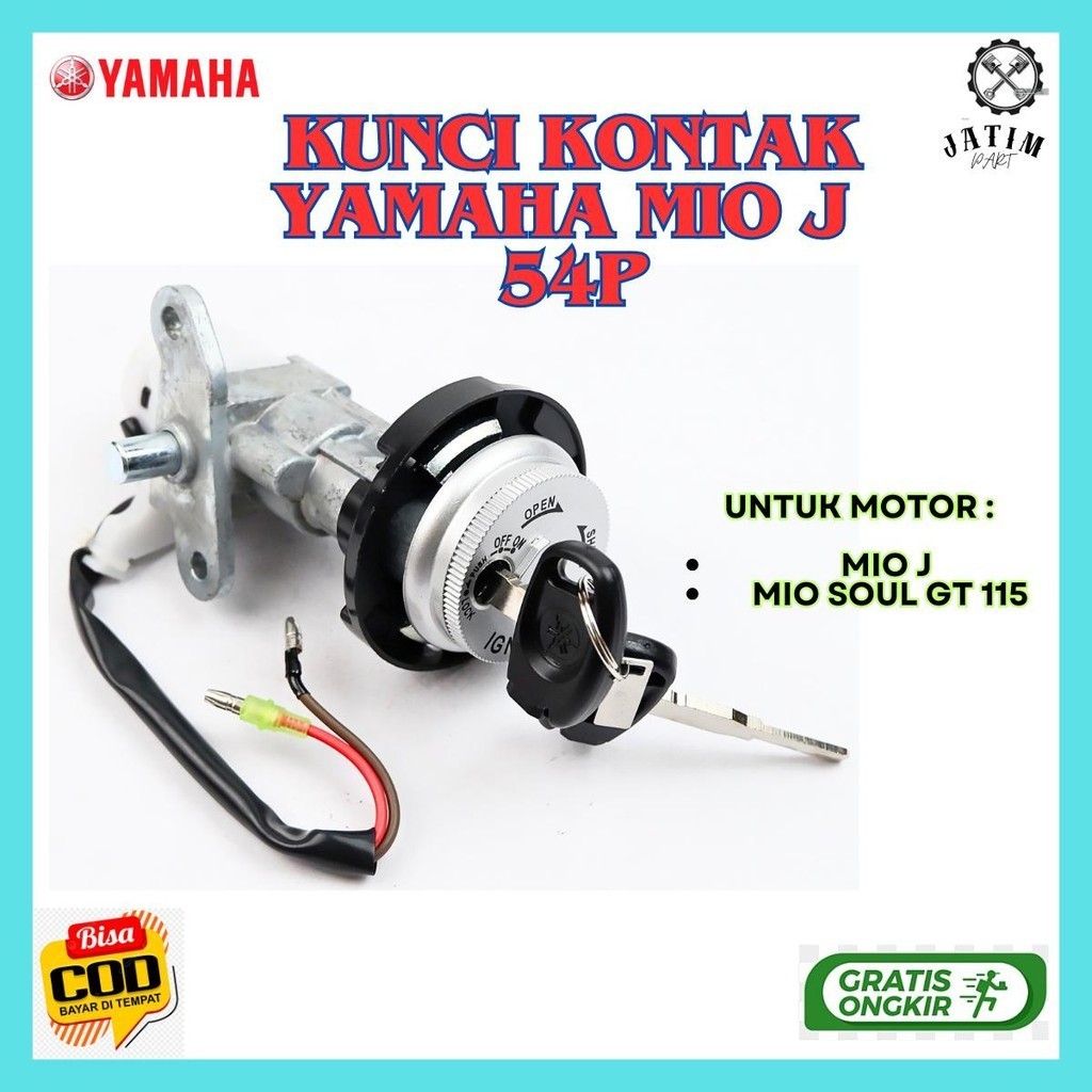 Kunci Kontak Mio J Ori / Kunci Kontak Set Yamaha Mio Soul Gt 115 Original Premium - 54P-XH252-00