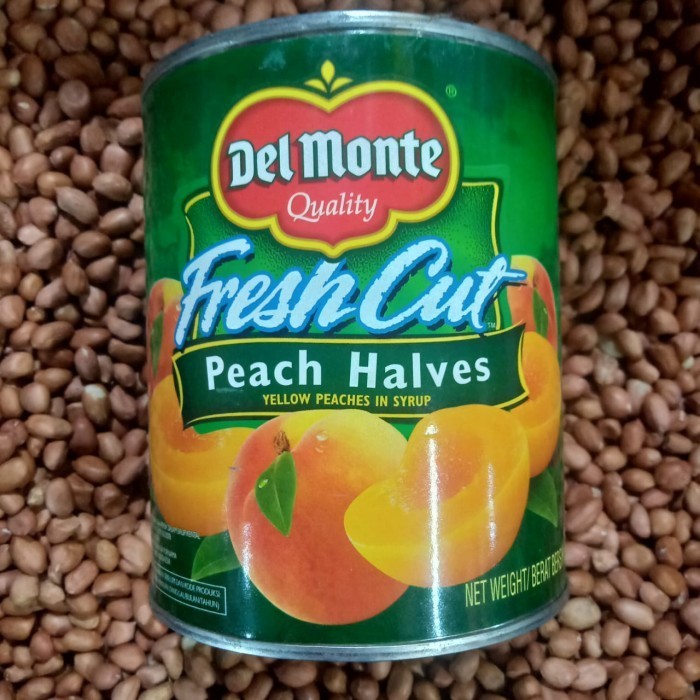 

Berkualitas!! Delmonte Fresh Cut Peach Halves 825g