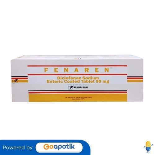 Fenaren 50 Mg Box 100 Tablet