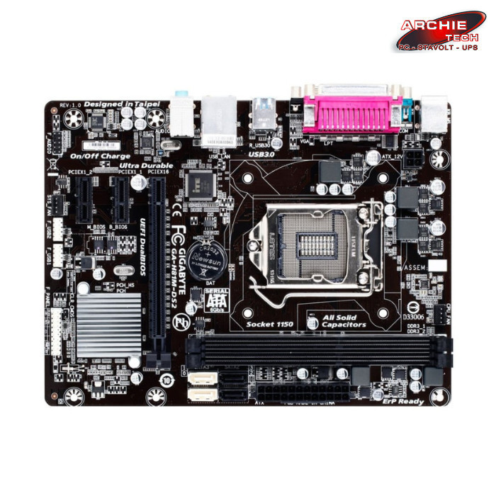 Motherboard GIGABYTE H81M DS2 Haswell