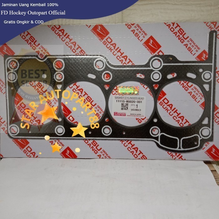 Paking Head Paking Kop Daihatsu Grand Max 1.5 1500cc