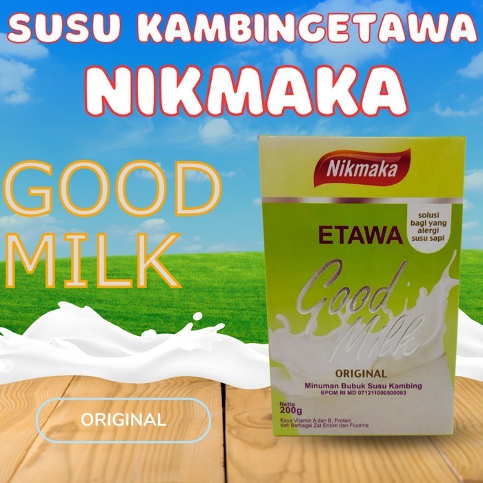 

Nikmaka Good Milk Susu Kambing Etawa Original