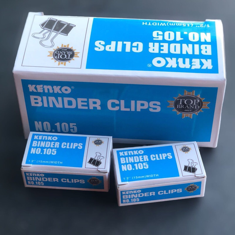 

Binder Clip / Binder Klip / Penjepit Kertas No. 105 KENKO