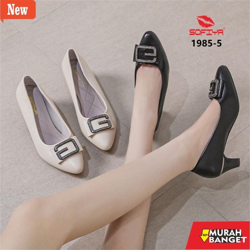 Sepatu kerja wanita yg terviral SOFIYA IMPORT 1985 5 Sepatu Kantor Kerja Wanita 3cm