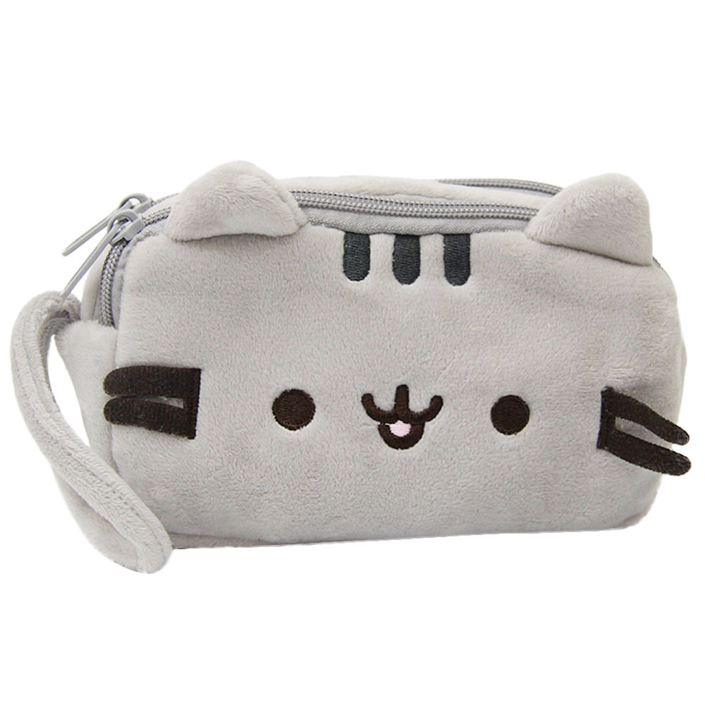 

Cartoon Cat Pencil Bag Zipper Cute Plush Storage Bag Novelty Pencil Bag Kawaii Stationery Girl Gift Makeup Bag School Supplies