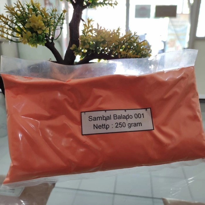 

Bumbu Tabur SAMBAL BALADO 001 Bubuk Tabur Balado - 1/4 KG