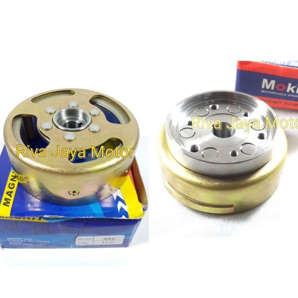 Magnet Magnit Assy Motor Jupiter Z Vega R New Rx King Rxking Rx-King Rumah Flywheel Spul Spull