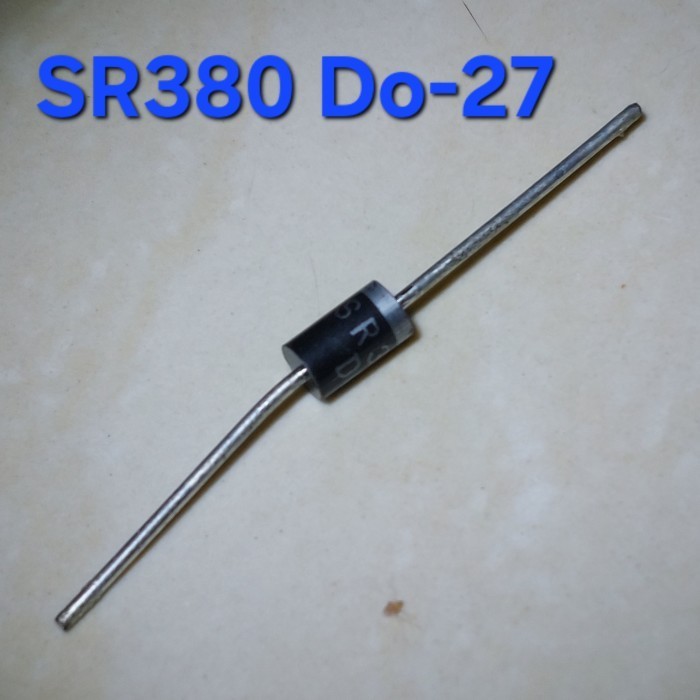 SR380 SR 380 Do-27 Dioda 3A 80V SR380L Schottky Barrier Diode 3A80V