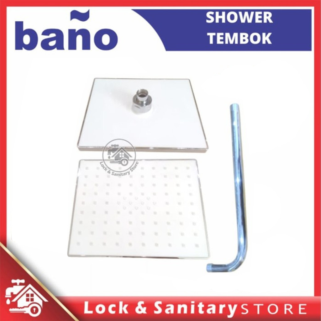 SHOWER tembok BANO WALL SHOWER BANO 819 WH