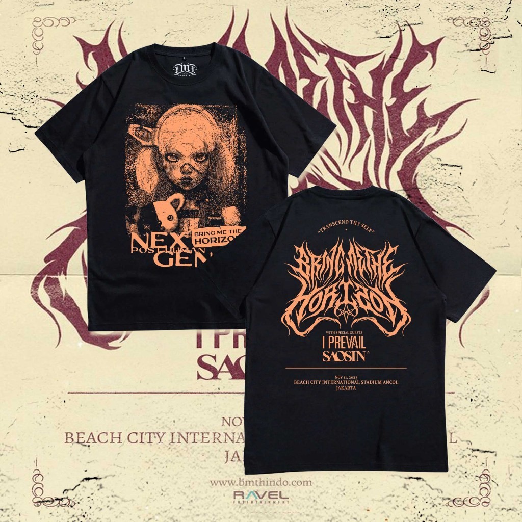 BRING ME THE HORIZON - KAOS BMTH - KAOS KONSER BMTH - NEX GEN - POST HUMAN LIANS CLOTHING WCS - 04 B