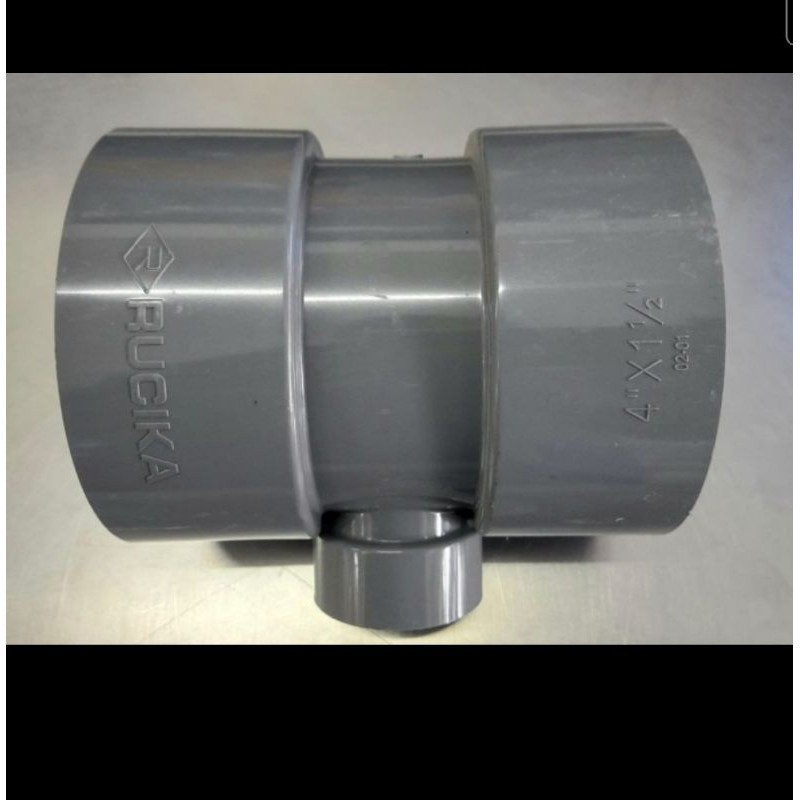 Tee pvc 4 x 1 1/2 D Rucika / vlok tee / flok tee / Tee reducer 4 x 1 1/2 D Rucika