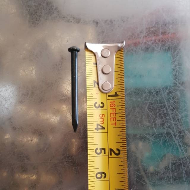 PAKU BETON HITAM 4 CM ATAU PAKU BETON 4CM (HARGA PER BIJI)