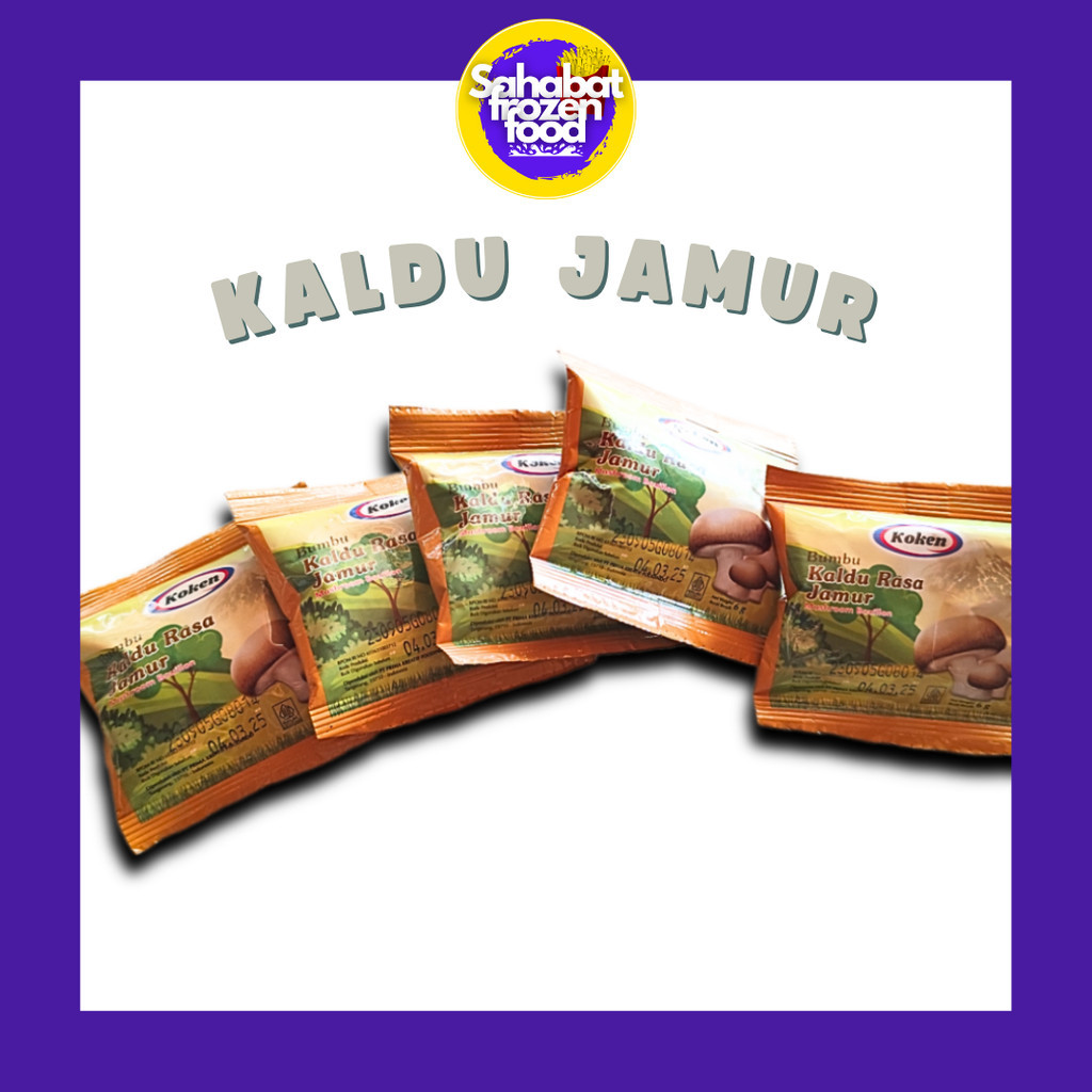 

Koken Kaldu Rasa Jamur Sachet