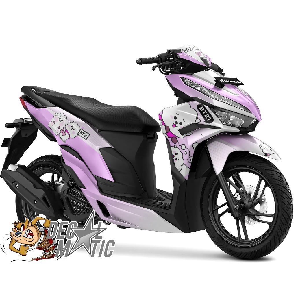 Stiker Vario 125 2022 NEW Full Body Decal Full Body Motor Honda Vario 125 New 2023 2024 BTS RJ