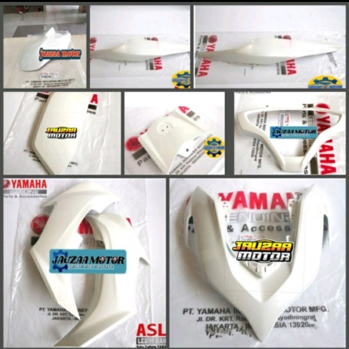 FULL BODY HALUS FULL SET AEROX NEW PUTIH ORIGINAL YAMAHA