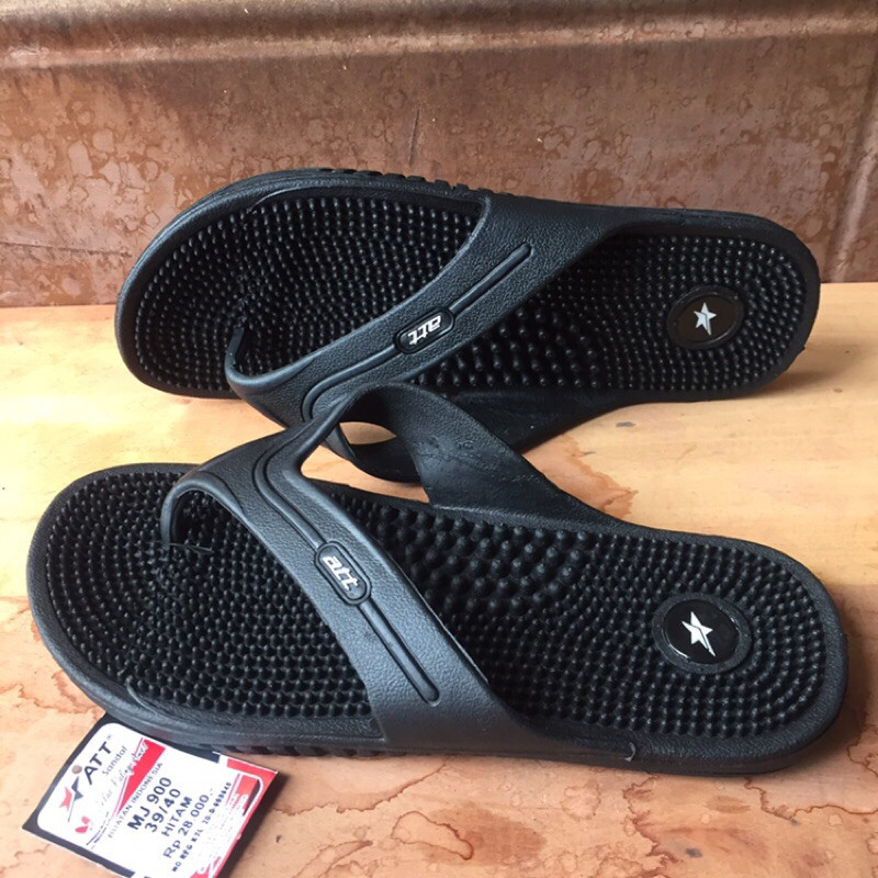 ATT MJ 900 SANDAL  ATT MJ 900 SANDAL REMATIK KARET/ SANDAL KESEHATAN PRIA