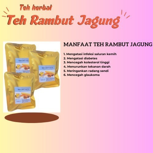 

Teh Herbal / Teh Ketumbar / Teh Rambut Jagung / 100% Asli Tanpa Campuran