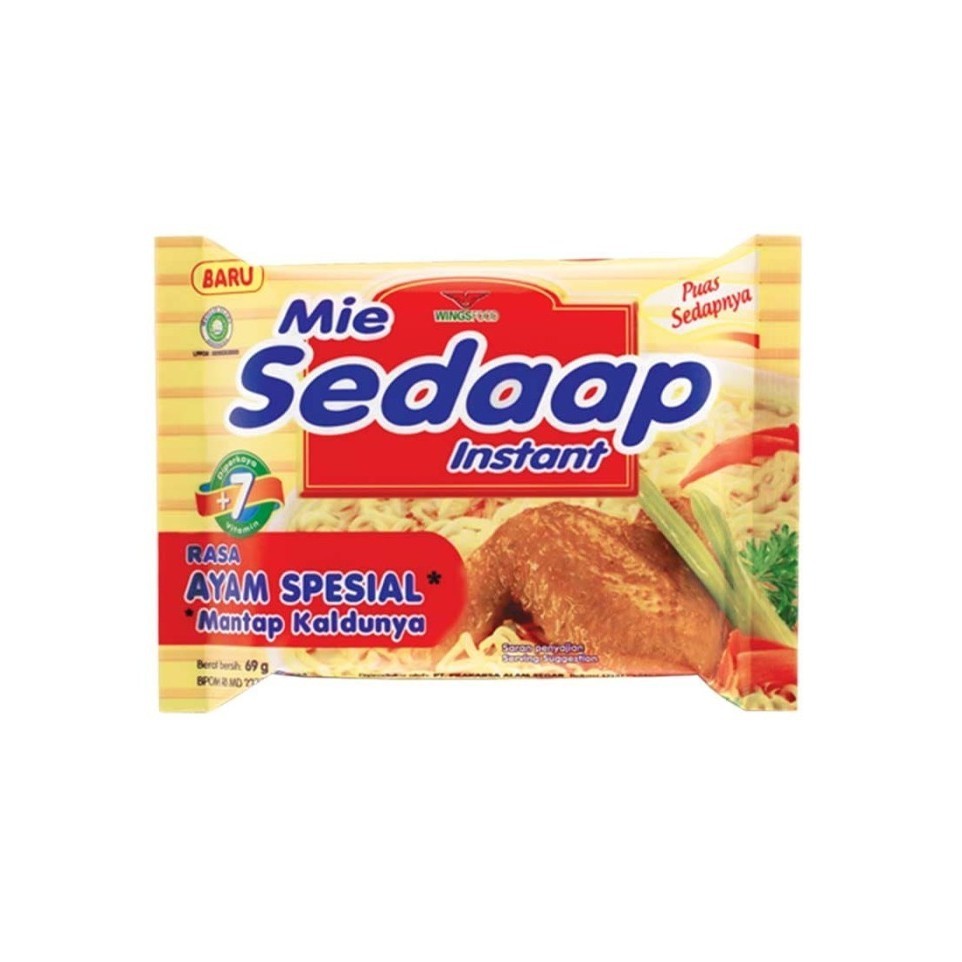 

Sedaap Mie Instant Ayam Spesial 69G