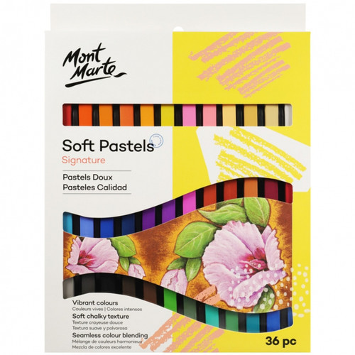 

MONT MARTE SOFT PASTELS SIGNATURE 36 PCS COLORS