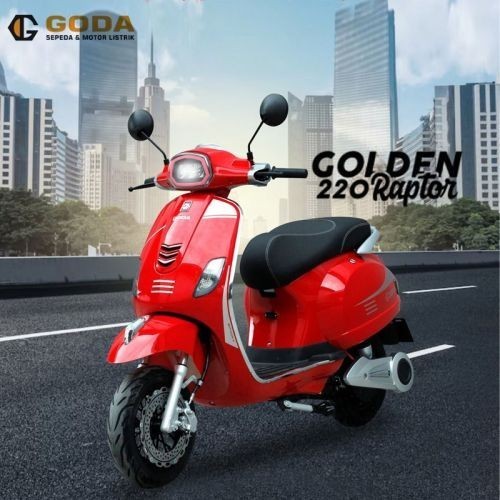 Promo Agustus Sepeda Motor Listrik Subsidi Goda 220 Golden Raptor Electric E Bike