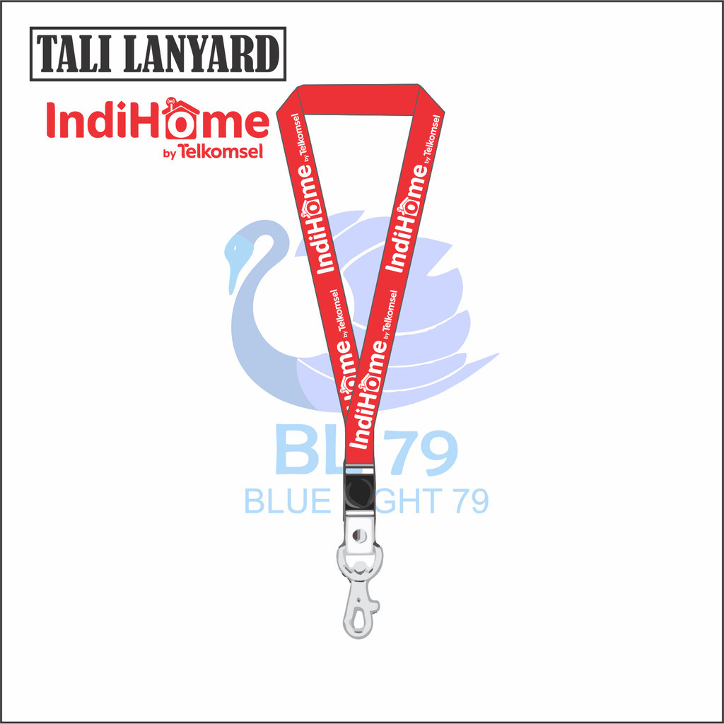 

TALI LANYARD INDIHOME by TELKOMSEL - TALI ID CARD GANTUNGAN KUNCI GANTUNGAN FLASHDISK GANTUNGAN NAMETAG TALI LANYARD BEST SELLER COD