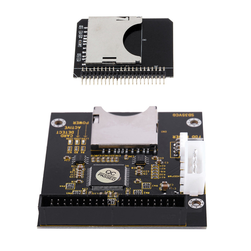 SSD Memory Card 44Pins SD To 2.5 Inch IDE 44Pins SSD Converter Card SD To 3.5 Inch IDE Memory Expans