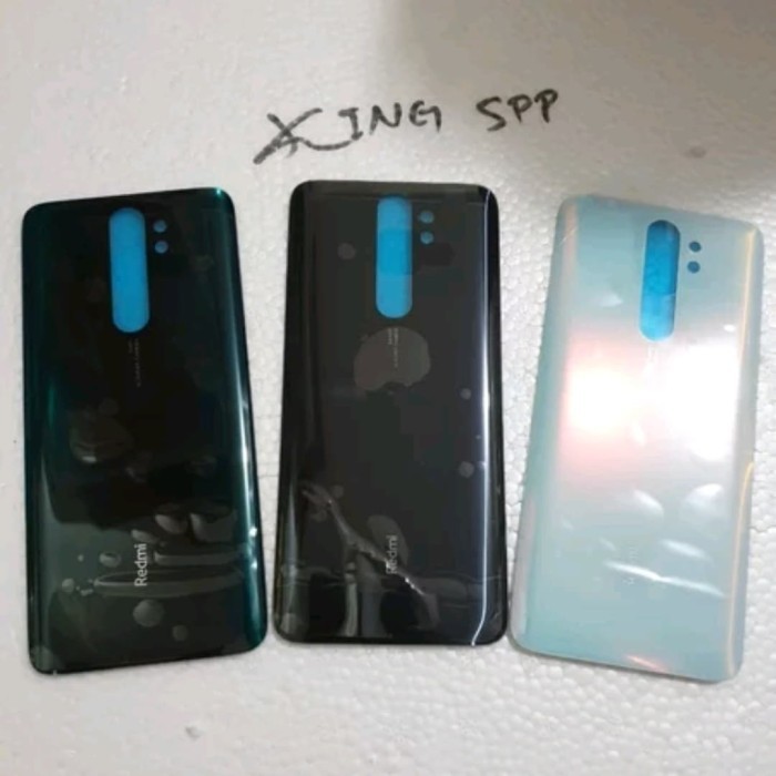 TRAcc BACKDOOR BACKCOVER CASING TUTUP BELAKANG XIAOMI REDMI NOTE 8 PRO ORI - Hijau
