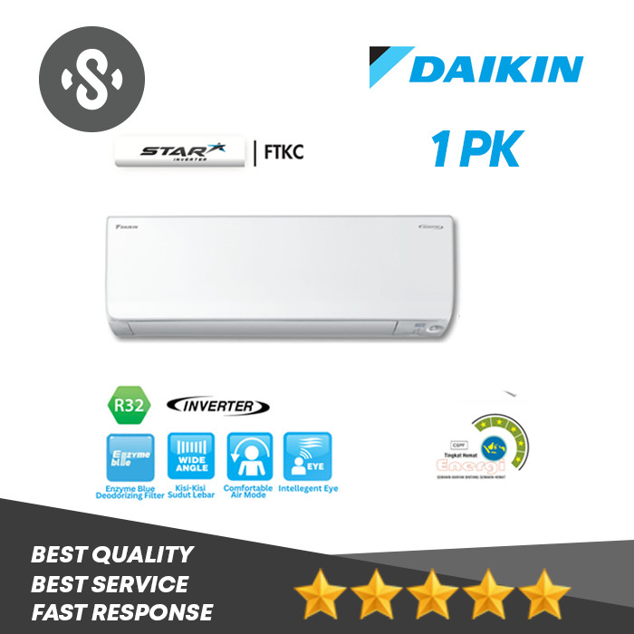 AC Daikin Star Inverter 1 PK R32 FTKC25TVM4 / FTKC25TVM