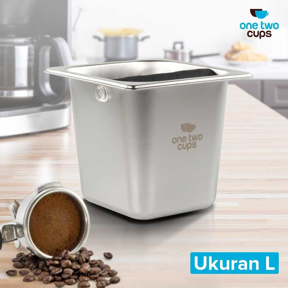 Knock Box Tempat Ampas kopi Wadah Ampas Kopi Espresso Knock Box Container