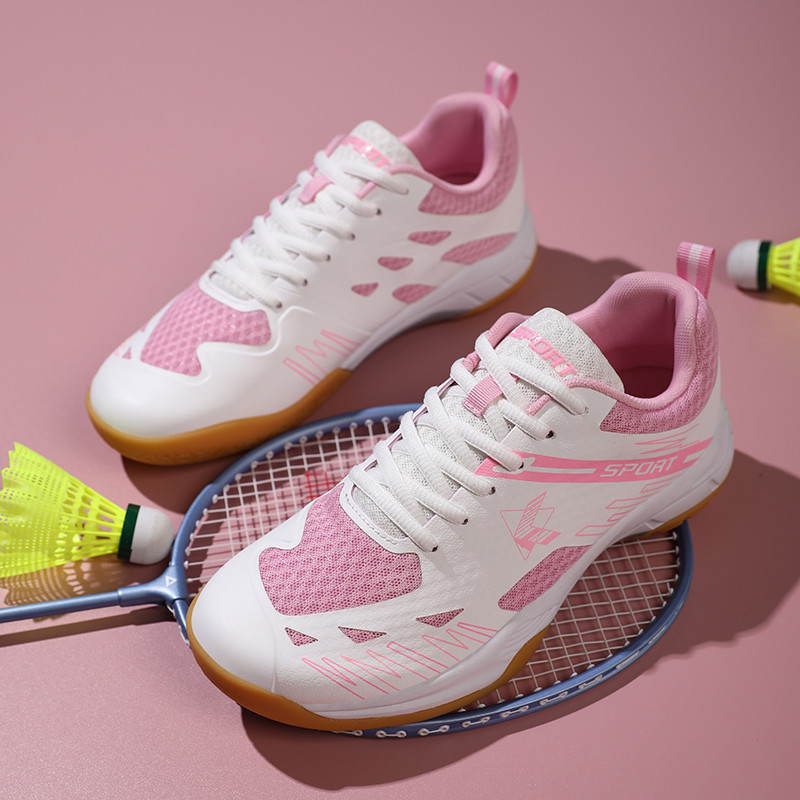 Women's and Men's Professional Badminton Shoes Brand Tennis Sneakers Men's Breathable Badminton Trai