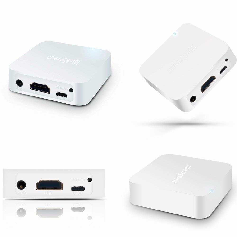 MiraScreen X7 Car Multimedia Display Device Dongle WiFi 1080P Mirror Box Airplay Cables Adapters Soc