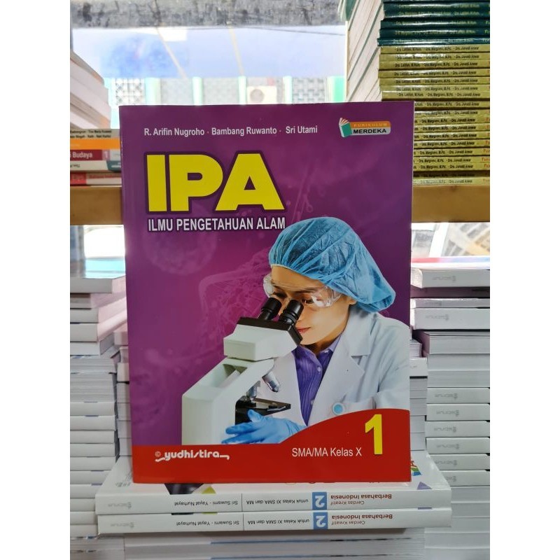 PROMO ORIGINAL Buku IPA Kelas 10 X SMA SMK Kurikulum Merdeka Yudhistira