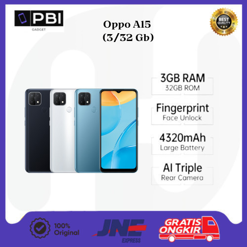 Oppo A15 3/32gb - Second Like New - Original 100%