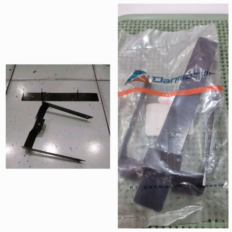 Dudukan plat nomor depan vespa PX